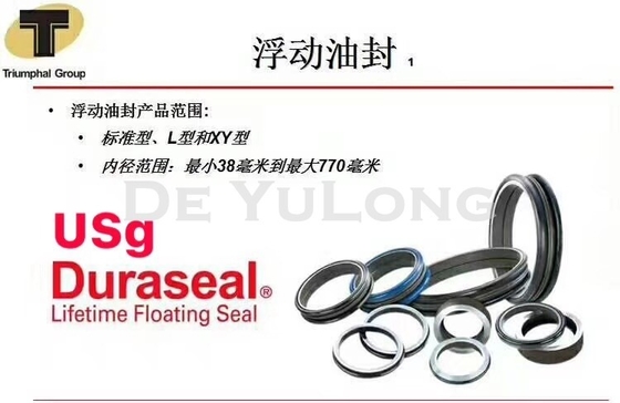 High Working Precision Floating Oil Seal Hrc58 - 62 Hardness Easy To Use